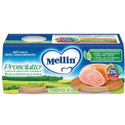 Mellin Omogeneizzato Prosciutto 2x120g