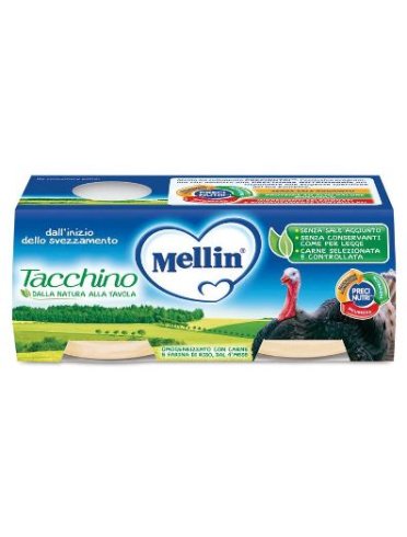 Omog mellin tacchino 2x120g