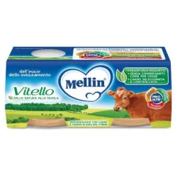 Mellin Omogeneizzato Vitello 2x120g