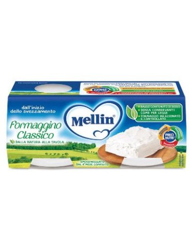 Mellin baby formaggino classico 4 x 80 g