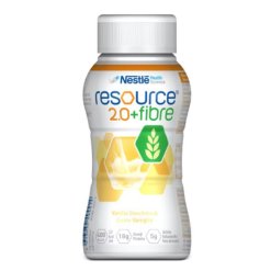 Resource 2.0 + Fibre Supplemento Nutrizionale Vaniglia 200 ml