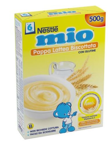 Nestle' mio pappa lattea biscottata 500 g