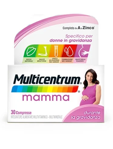 Multicentrum mamma integratore multivitaminico 30 compresse Multicentrum mamma integratore multivitaminico 30 compresse