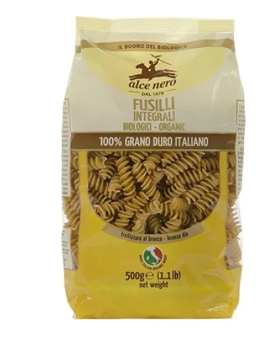 Fusilli integrali bio 500 g Fusilli integrali bio 500 g