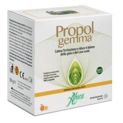 Aboca Propolgemma - Trattamento della Gola Irritata per Adulti - 20 Compresse Orosolubili