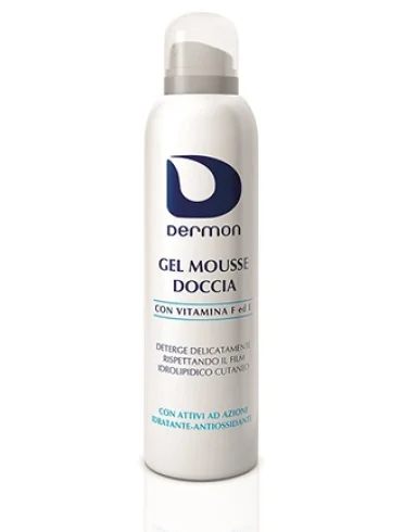Dermon gel mousse doccia 200 ml Dermon gel mousse doccia 200 ml