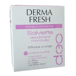 DERMAFRESH IPERSUDORAZIONE 10 SALVIETTINE DEODORANTI