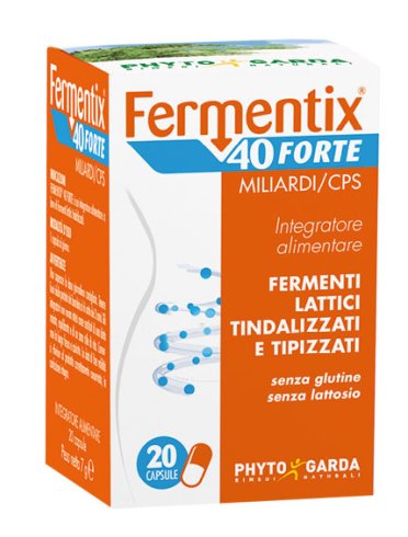 Fermentix 40 forte - integratore di fermenti lattici - 20 capsule