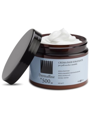 Dermaffine 500 - crema corpo base idratante per pelle secca - 450 ml