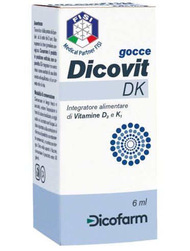 Dicovit dk gocce integratore vitamina d3 e k1 6 ml