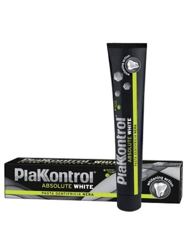 Plakkontrol absolute white dentifricio 75 ml