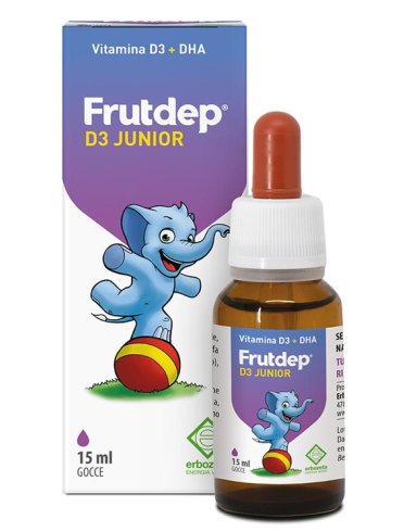 Frutdep d3 junior - integratore per sistema immunitario - 15 ml