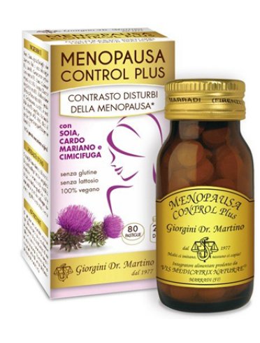 Menopausa control plus - integratore per disturbi della menopausa - 80 pastiglie