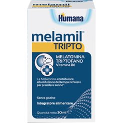 Humana Melamil Tripto - Integratore per Favorire il Sonno - 30 ml