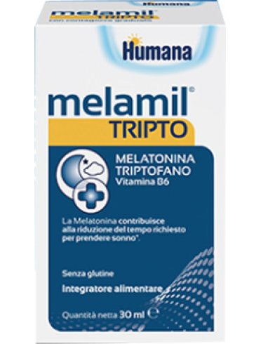 Humana melamil tripto - integratore per favorire il sonno - 30 ml