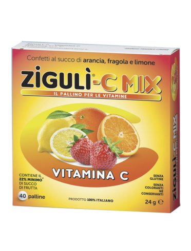 Ziguli c mix 40 palline 24 g