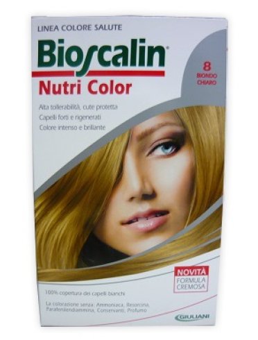 Bioscalin nutri color 8 biondo chiaro sincrob 124 ml