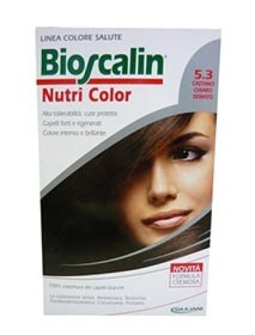 Bioscalin nutri color 5,3 castano chiaro dorato sincrob 124ml
