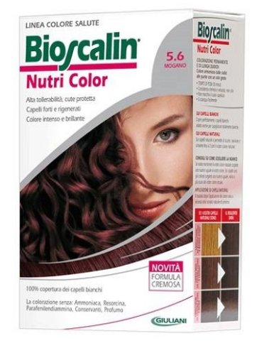 Bioscalin nutri color 5,6 mogano sincrob 124 ml