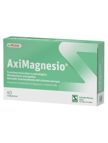 Aximagnesio - integratore per ridurre stanchezza e affaticamento - 40 compresse