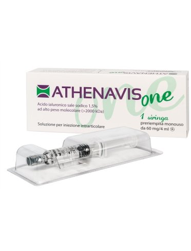 Siringa intra-articolare athenavis one acido ialuronico 1,5%4 ml