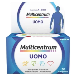 Multicentrum Uomo - Integratore Multivitaminico - 30 Compresse