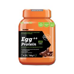 Named Sport Egg++ Protein - Integratore per Crescita Massa Muscolare - Gusto Delicious Chocolate - 750 g