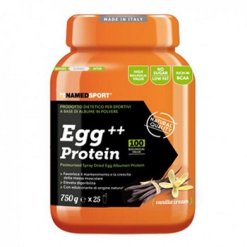 Named Sport Egg++ Protein - Integratore per Crescita Massa Muscolare - Gusto Vanilla Cream - 750 g