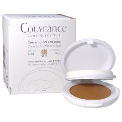 Avene Couvrance - Crema Compatta Colorata Uniformante Oil-Free con Protezione Solare Alta SPF 30 - Colore Sabbia