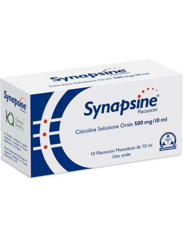 Synapsine - integratore per il benessere della mente - 10 flaconcini