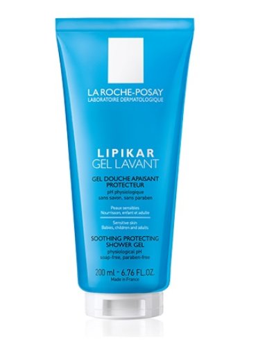 La roche-posay lipikar - gel detergente viso e corpo - 200 ml