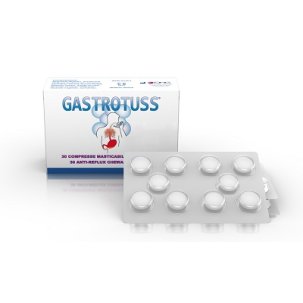 Gastrotuss - Trattamento del Reflusso Gastroesofageo - 30 Compresse Masticabili
