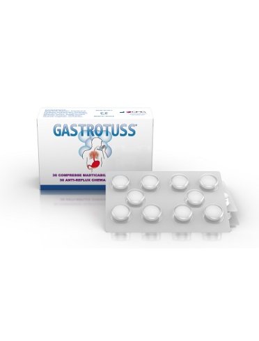 Gastrotuss - trattamento del reflusso gastroesofageo - 30 compresse masticabili