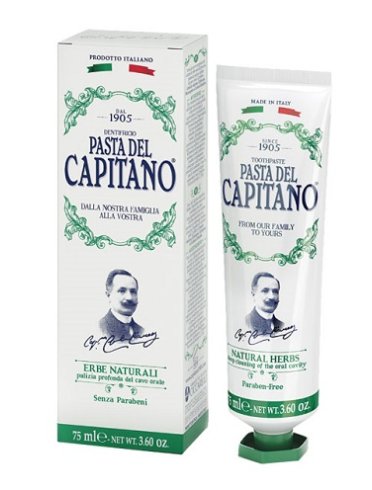 Pasta del capitano dentifricio erbe naturali 75 ml
