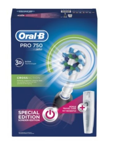 Oralb 750 pro crossaction spazzolino elettrico
