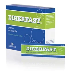 Digerfast - Integratore per Disturbi Intestinali - 24 Bustine