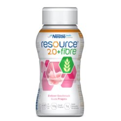 Resource 2.0 + Fibre Supplemento Nutrizionale Fragola 200 ml