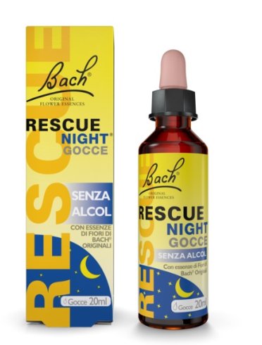 Rescue night - gocce senza alcool per dormire - 20 ml