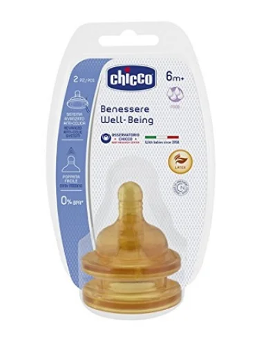Chicco tettarella well being 6 mesi+ food lattice 2 pezzi Chicco tettarella well being 6 mesi+ food lattice 2 pezzi