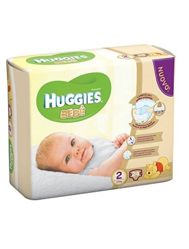 Pannolino huggies bebe' base 2 24 pezzi