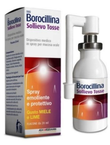 Neoborocillina sollievo tosse - spray per gola irritata - 20 ml
