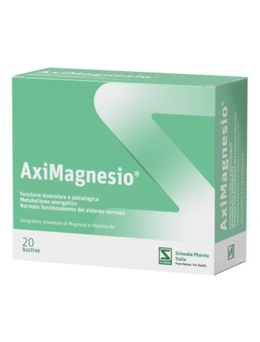 Aximagnesio - integratore per ridurre stanchezza e affaticamento - 20 bustine