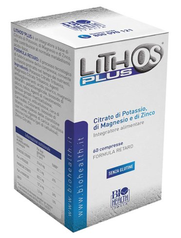 Lithos plus - integratore di citrato di potassio e magnesio - 60 compresse