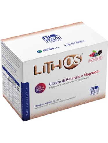 Lithos - integratore di magnesio e potassio - 30 bustine