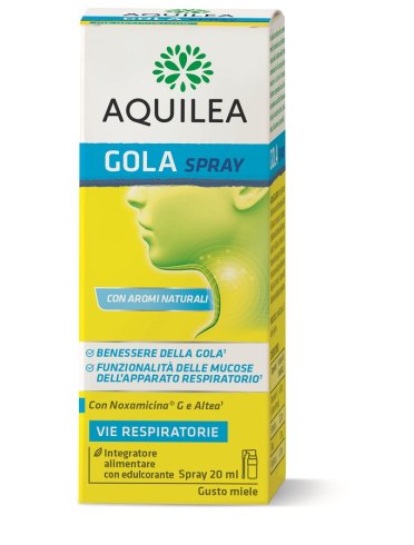 Aquilea flu - spray gola per difese di vie respiratorie - 20 ml
