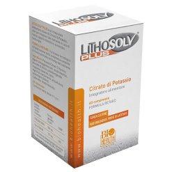 Lithosolv Plus - Integratore di Citrato di Potassio - 60 Compresse