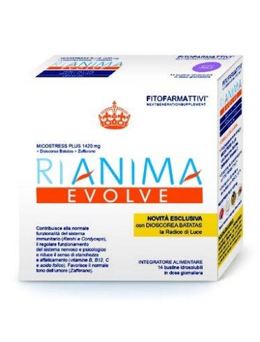 Rianima evolve 14 bustine