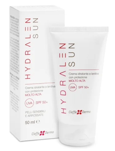 Hydralen sun - crema solare viso per pelle sensibile con protezione molto alta spf 50+ - 50 ml Hydralen sun - crema solare viso per pelle sensibile con protezione molto alta spf 50+ - 50 ml