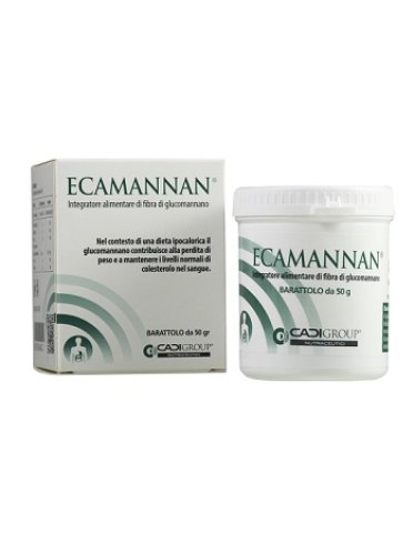 Ecamannan - integratore per il controllo del peso - polvere 50 g