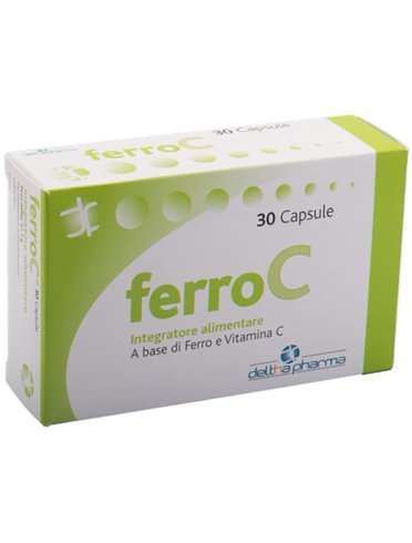 Ferroc integratore di ferro e vitamina c 30 capsule